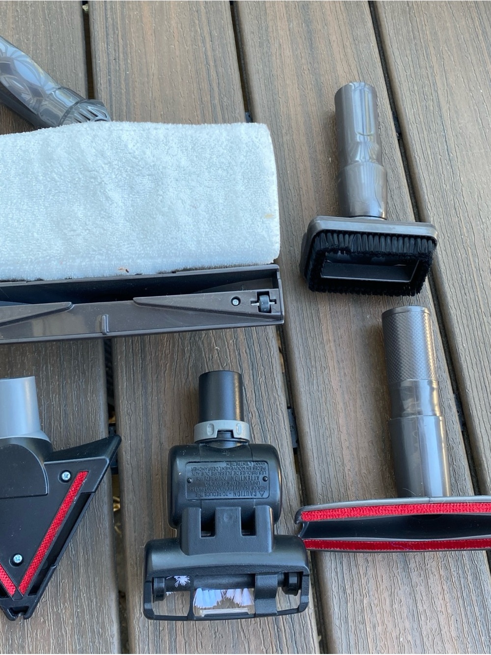 Set of 5 Shark vacuum attachments, floor crevice upholstery Turbo Brush - Picture 2 of 7